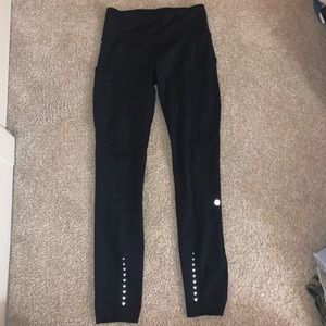 lulu lemon black leggings